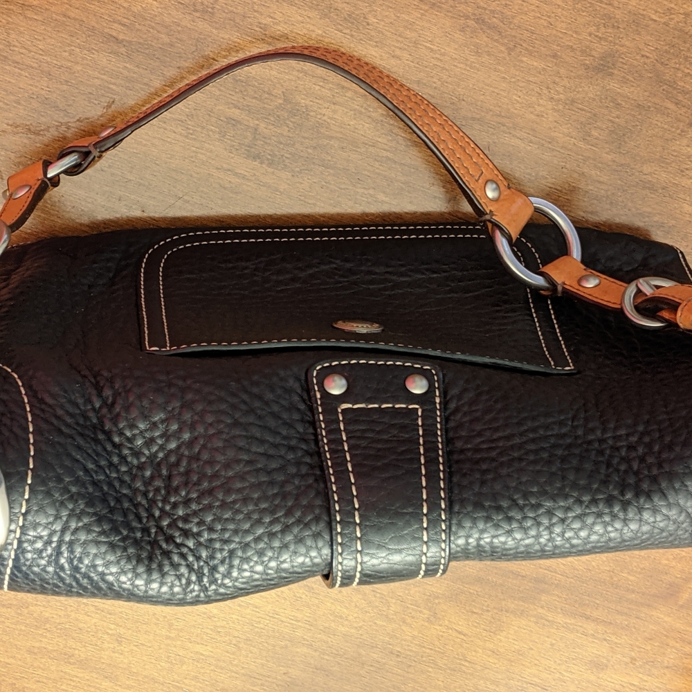 Coach F10893 pebble leather soft black purse EUC Vintage Y2K - Picture 6 of 6